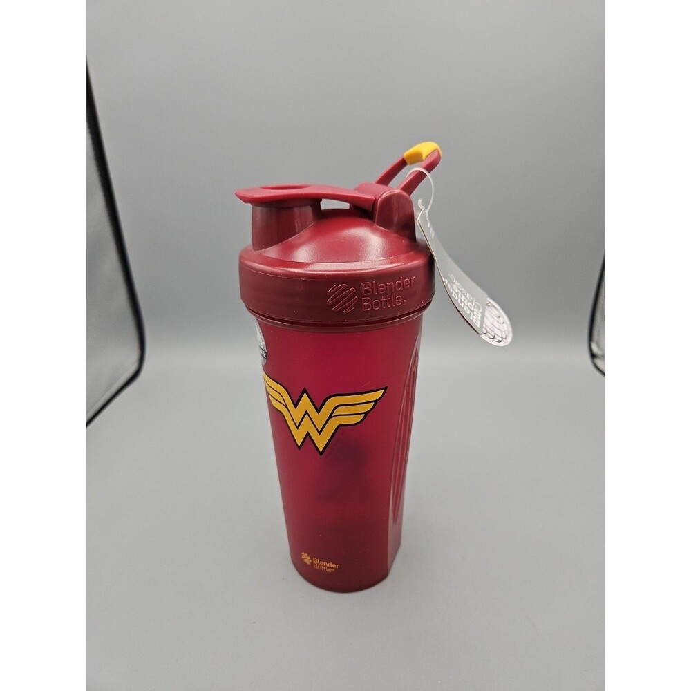 Blender Bottle DC Comics Wonder Woman Shaker BPA Free Dishwasher Safe Brand New